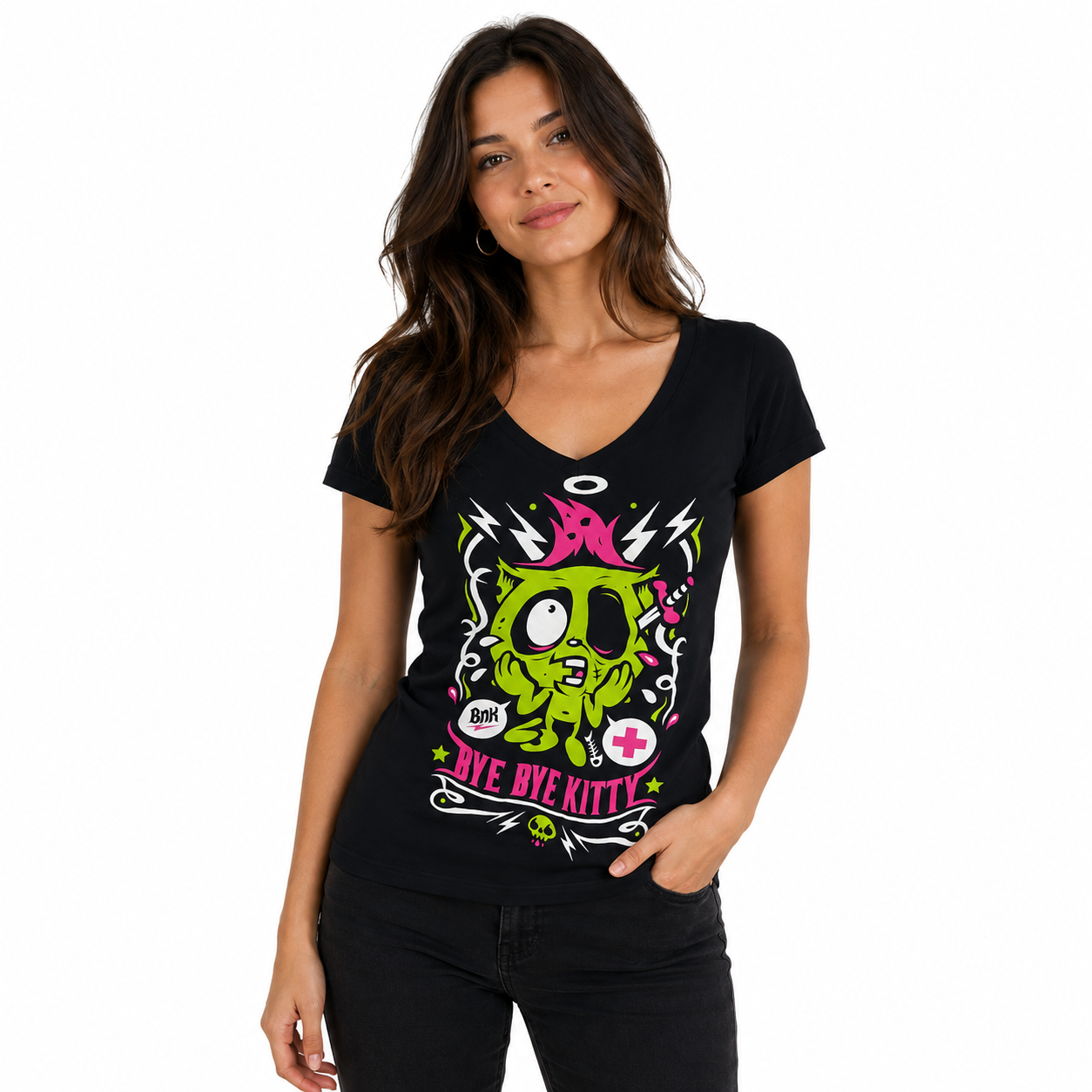 T-Shirt BYE BYE KITTY