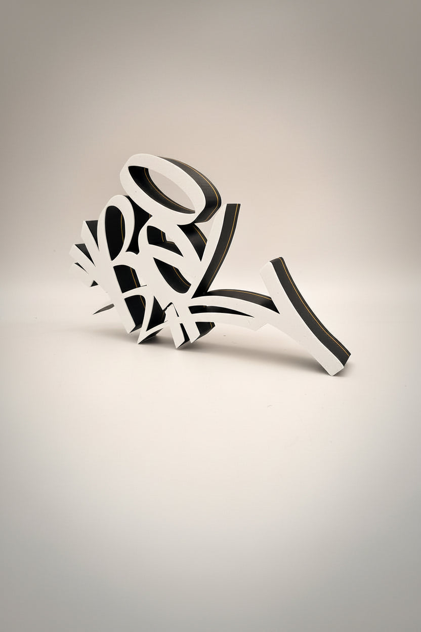 Lettrage 3D